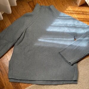 Knit mock neck sweater